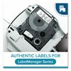 Dymo D1 Durable Labels, 0.5in x 23 ft, White, PK6 2025517